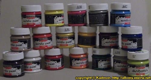 Pentart acrylic paints from Pentacolor - Miniature Supply Review