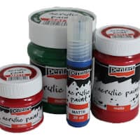 Pentart matte acrylic paints from Pentacolor - Miniature Supply Review