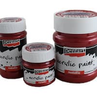 Pentart metallic acrylic paints from Pentacolor - Miniature Supply Review