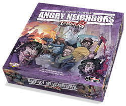 Angry Neighbours board game expansion for Zombicide from Guillotine Games & CoolMiniOrNot, 2015 - Board game expansion review