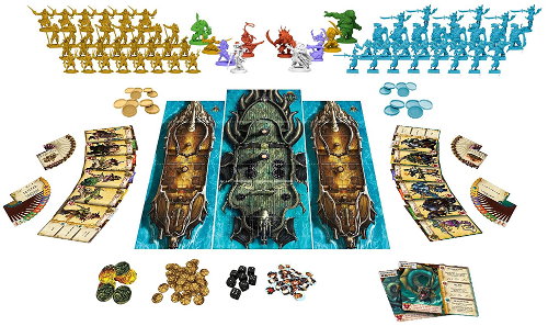 Rum & Bones Ed2: Second Tide board game base set for Rum & Bones Ed2 from CoolMiniOrNot, 2017 - Boardgame base set review