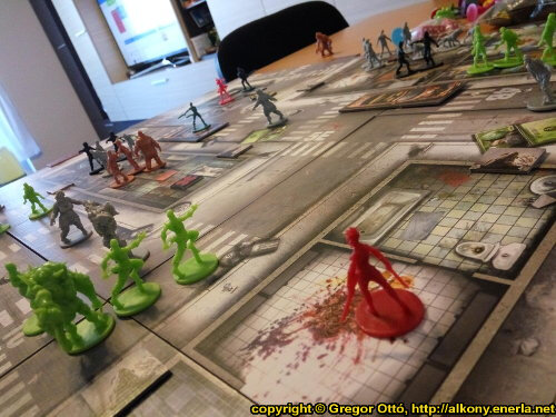 Zombicide board game - It's Halloween! - Gameplay narrative by Ottó