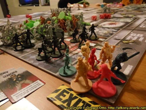 Zombicide board game - It's Halloween! - Gameplay narrative by Ottó