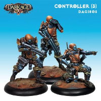 Controller (3) set for Dark Age from CoolMiniOrNot, 2015 - Miniature set review