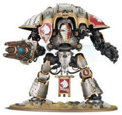 Questoris Pattern Knight kit #3 for Warhammer 40,000 Ed8 from Games Workshop, 2018 - Miniature kit review