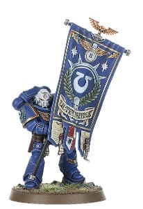 Primaris Space Marine Ancient set for Warhammer 40,000 Ed9 from Games Workshop, 2022 - Miniature figure set review