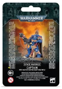 Primaris Space Marine Captain with master-crafted heavy bolt rifle set for Warhammer 40,000 Ed9 from Games Workshop, 2021 - Miniature figure set review
