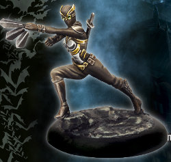 Running female warrior (Court of Owls: Strix) from Knight Models