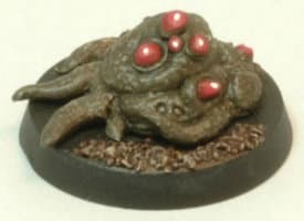 Small blob in 1/64 scale - Small Shoggoth for Call of Cthulhu from RAFM - Miniature creature review