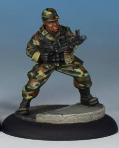 Modern soldier with machine gun - Spec Ops #5 from Studio Miniatures, 2018